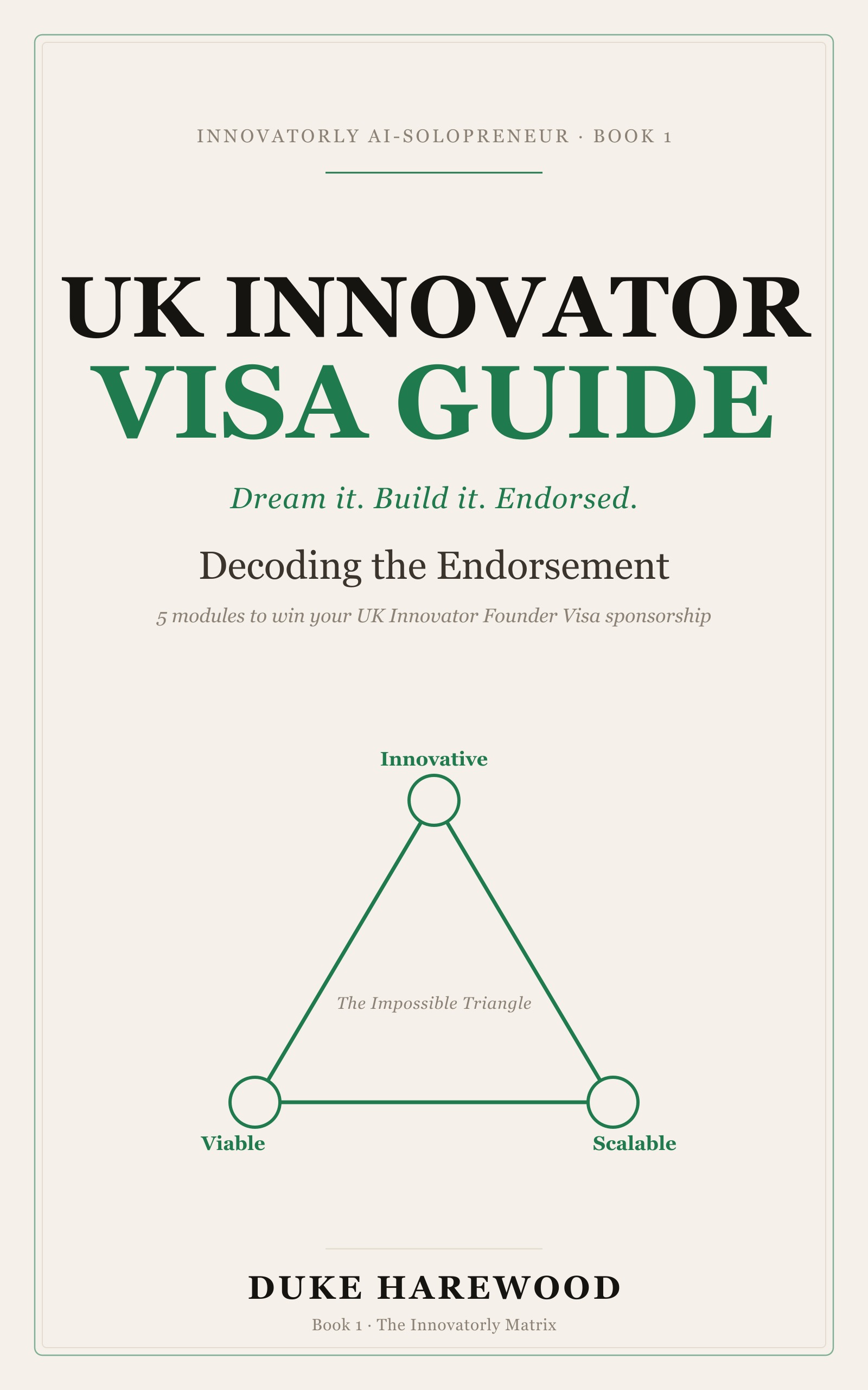 UK Innovator Visa Guide — Duke Harewood