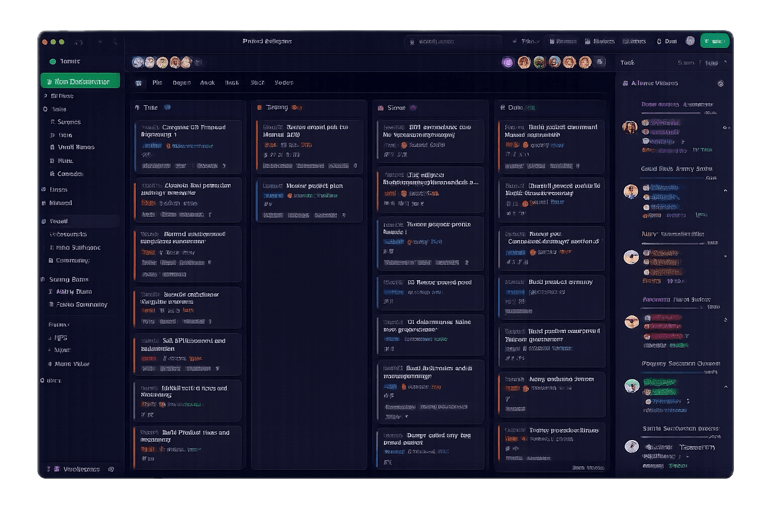 TorlyAI Desktop — AI-powered business plan workspace with Kanban board, task management, and 6 specialised AI agents