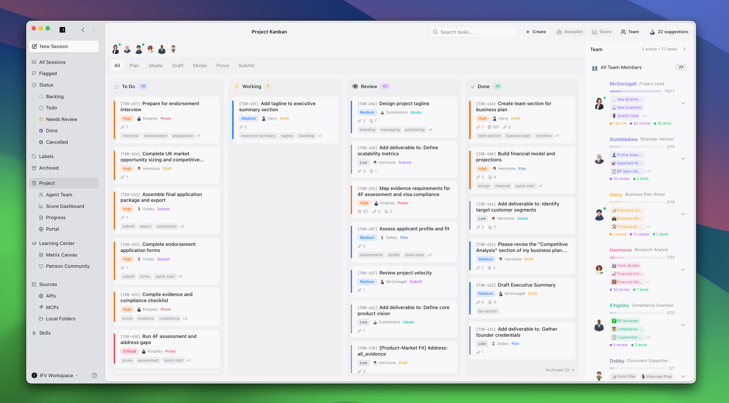 Kanban · My Project